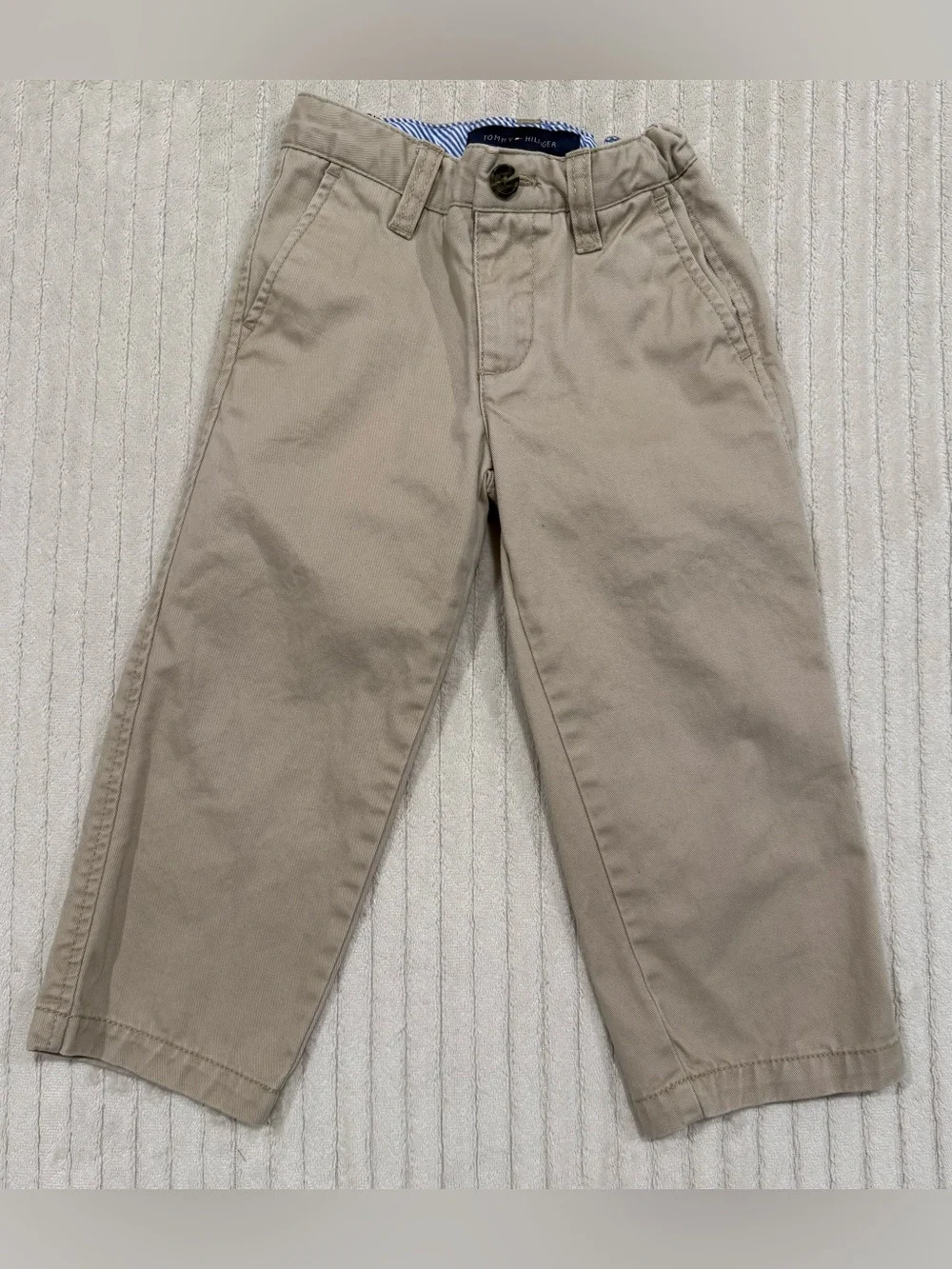 Tommy Hilfiger Boys Beige Khaki Chino Pants size 3T